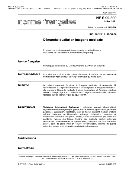 nf s99-300-2021a comprehensive approach towards quality in medical imaging