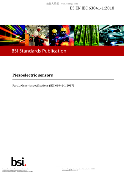 en iec 63041-1-2018  piezoelectric sensors. part 1: generic specifications